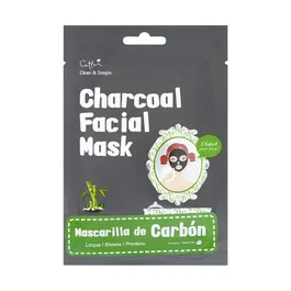Cettua Masque facial au Charbon de bois 20 g