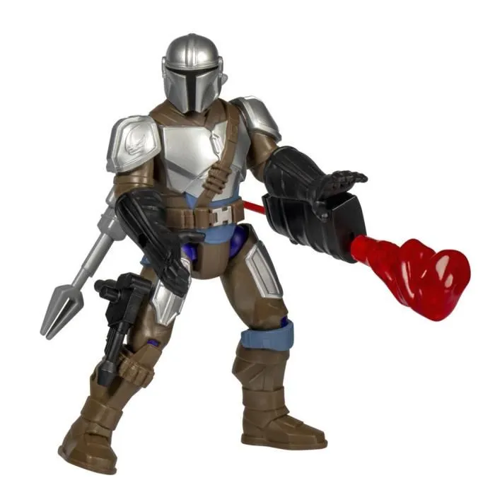 Hasbro MixMashers Mandalorien et Grogu - Figurine Deluxe Personnalisable Star Wars à Mélanger et Combiner avec Accessoires - Dès 4 Ans