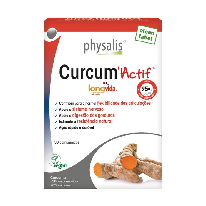 Physalis Curcum Actif 30 comprimés