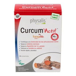 PHYSALIS Curcum Actif 30 comprimés