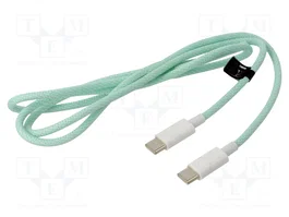 LOGILINK Câble USB 2.0 USB C vers USB C, 1m, vert