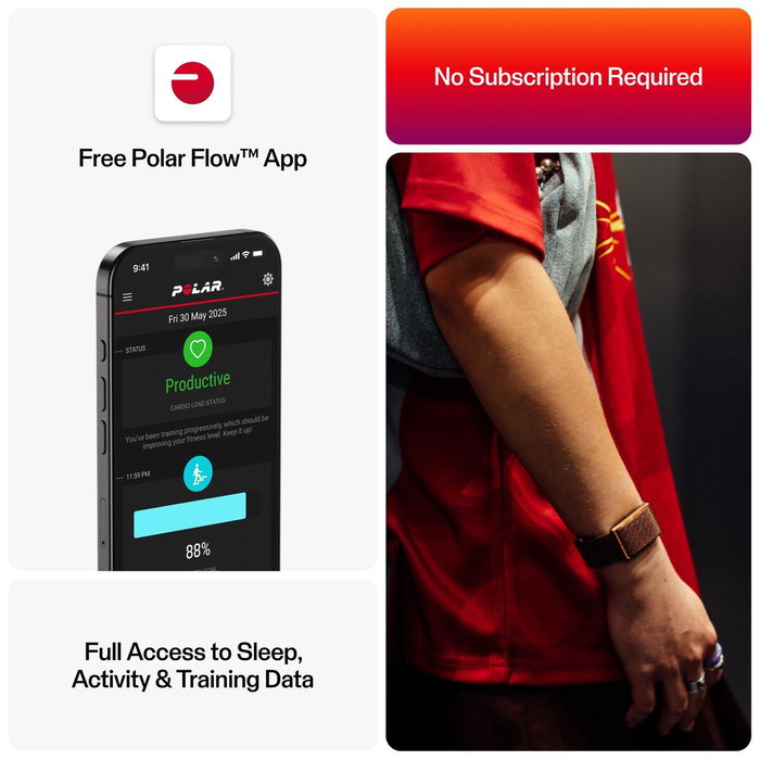 Bracelet d'activités Polar 920115931 Noir Bracelet d'activités Polar 920115931 Noir