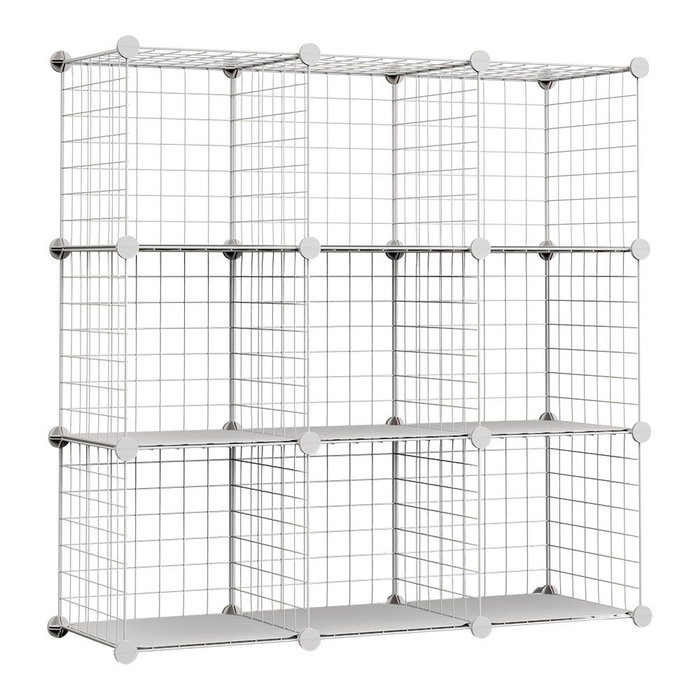 Newlux Estantería modular metálica Titan c9 blanc Newlux Estantería modular metálica Titan c9 blanc
