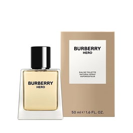 Burberry Men Hero Eau de Toilette Vaporisateur 50 ml - Fraîcheur de bergamote et enebre, nouvelle masculinité contemporaine par Riccardo Tisci