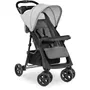 Hauck Poussette compacte Shopper Neo II 4 roues grise - Poussette ultra maniable avec roues pivotantes et dossier inclinable, pour enfants de la naissance à 22 kg