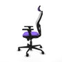 Piqueras y Crespo Chaise de Bureau avec Appui-tête 3D036N2 Lila