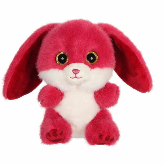 Gipsy Toys Peluche Lapin CUTYDOOS RUBY 13 cm Framboise