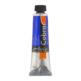 Cobra Artist Color Peinture à l'huile miscible avec de l'eau, Violet bleuté, 40 ml