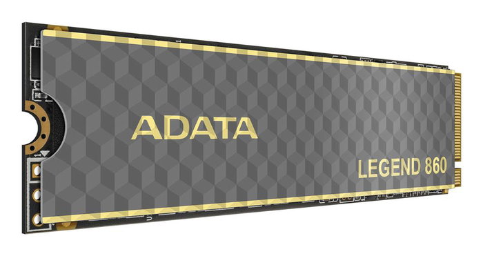 ADATA SLEG-860-2000GCS SSD Interne M.2 2280 PCIe Gen4 x4 2To 3D NAND – Jusqu'à 6000 Mo/s en Lecture, 5000 Mo/s en Écriture