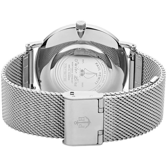 Montre Homme Paul Hewitt SA-S-ST-W-4M Argenté (Ø 36 mm) Montre Homme Paul Hewitt SA-S-ST-W-4M Argenté (Ø 36 mm)