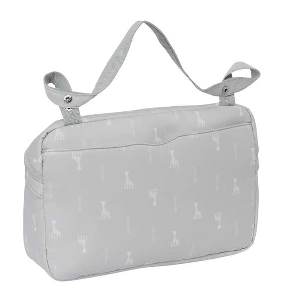 Safta Bolso Sophie la Girafe Mum, Sac adaptable pour poussette et réparation, Dimensions: 34 * 23 * 10 cm, Âge recommandé : 3 ans