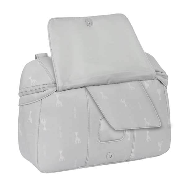 Safta Bolso Sophie la Girafe Mum, Sac adaptable pour poussette et réparation, Dimensions: 34 * 23 * 10 cm, Âge recommandé : 3 ans