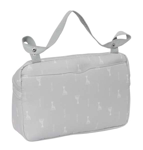 Safta Bolso Sophie la Girafe Mum, Sac adaptable pour poussette et réparation, Dimensions: 34 * 23 * 10 cm, Âge recommandé : 3 ans