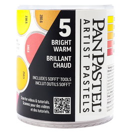 Panpastel Set 5 Couleurs Chaudes Brillantes