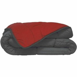 Toison D'Or Couette Légère Hudson Gris & Rouge 240 x 260 cm