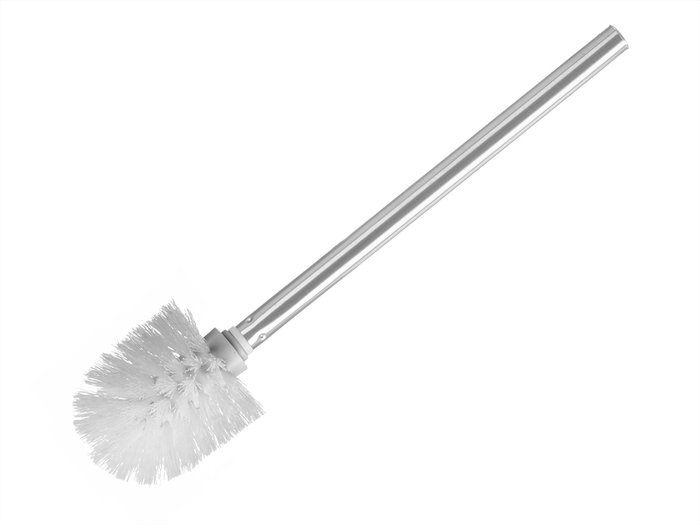 Berilo Brosse de toilette acier blanc 35 x 7 x 7 cm (Set de 12)