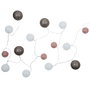 Home Deco Factory Guirlande lumineuse 15 LED USB rose