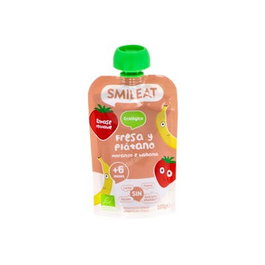 SMILEAT Pouch Fraise et Banane 100 g