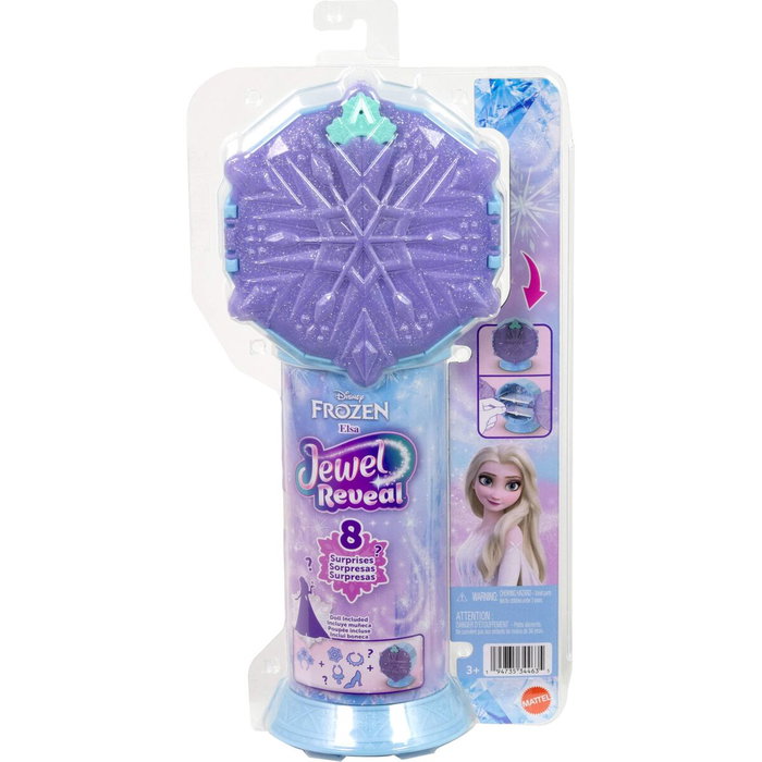 Mattel Poupée Jewel Reveal Elsa La Reine des Neiges