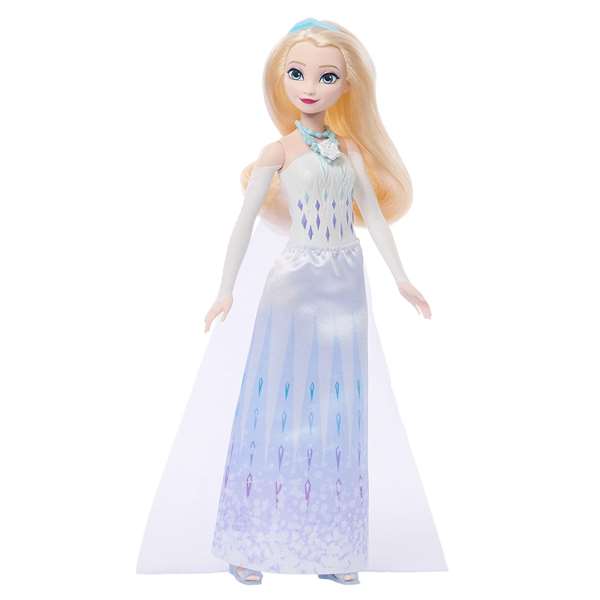 Mattel Disney Frozen - Poupée Elsa Reveal avec Accessoire Surprise - 33 x 18 x 8 cm