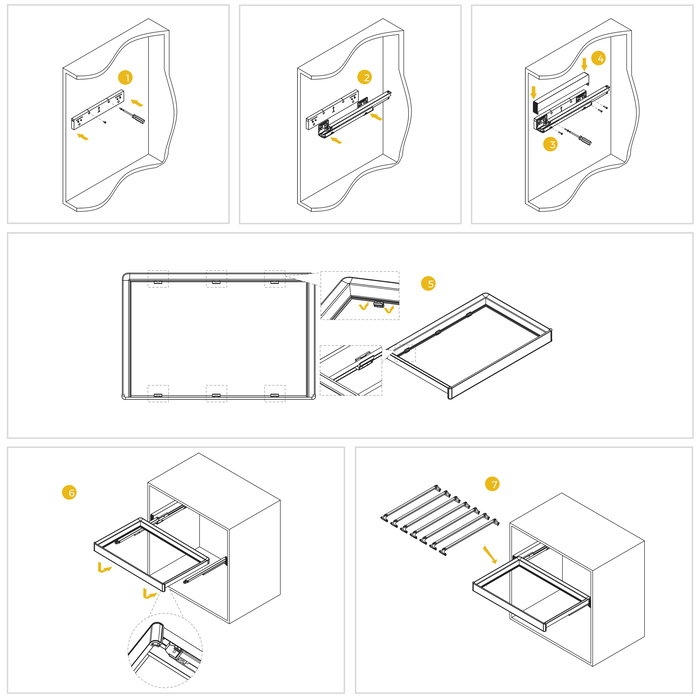 Emuca Kit de porte-pantalon à 7tringles et rack ajustable Quartz pour armoires, glissières extension totale et à fermeture douce, Module 90cm, Finition Titane Emuca Kit de porte-pantalon à 7tringles et rack ajustable Quartz pour armoires, glissières extension totale et à fermeture douce, Module 90cm, Finition Titane