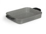 Kinvara Plat de cuisson profond gris 32x25 cm Aluminium Induction (Set de 6)
