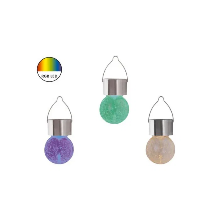 RABALUX Lampe Solaire "Yola" LED RGB Extérieure 1Lm 0,06W IP44 RAB-7850