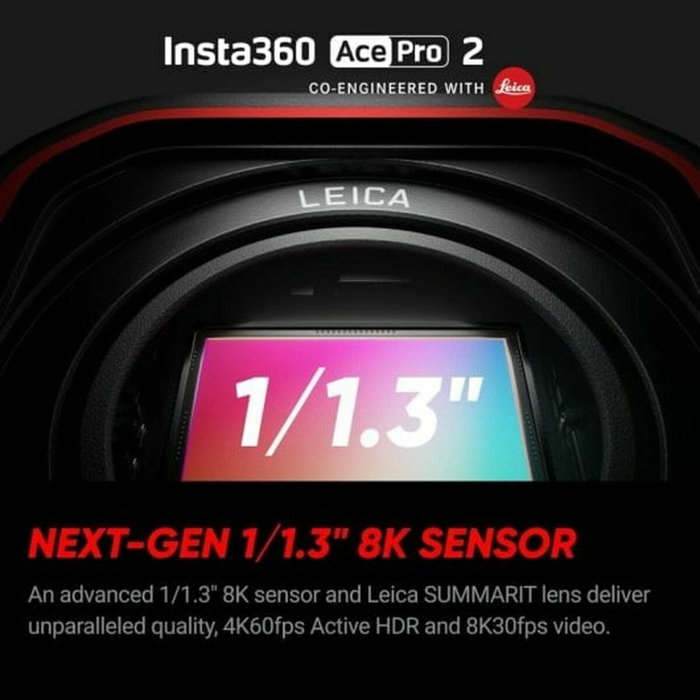 Insta360 Ace Pro 2 Noir + 2nde batterie
