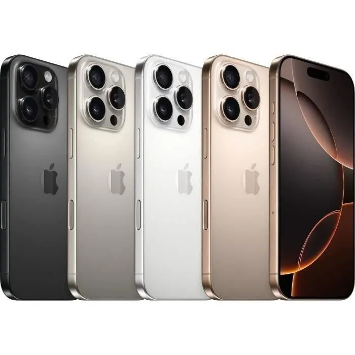 Apple iPhone 16 Pro Max 1TB Noir Titane Apple iPhone 16 Pro Max 1TB Noir Titane