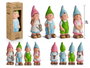 Ibergarden Duende en céramique 38 cm Couleurs vives assorties (Set de 8)