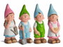 Ibergarden Duende en céramique 38 cm Couleurs vives assorties (Set de 8)