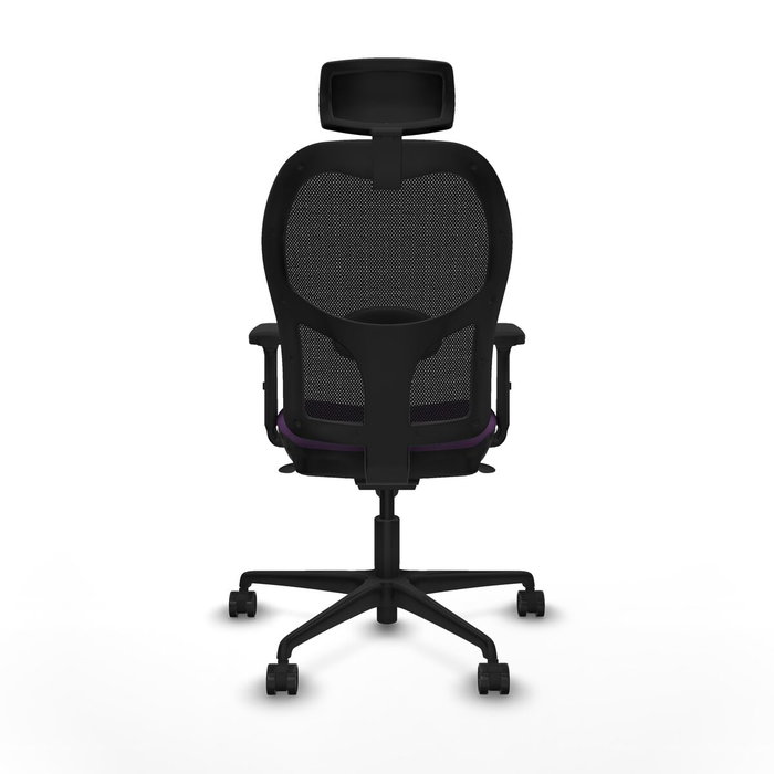 Piqueras y Crespo Chaise de Bureau avec Appui-tête Jorquera 2D036N2 Violet