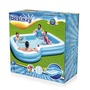 Bestway Piscine Gonflable 2 Chambres Family 305x274x46 cm +3 Ans Jardin 54321