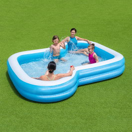 Bestway Piscina Hinchable 2 Camaras Family 305x274x46 cm