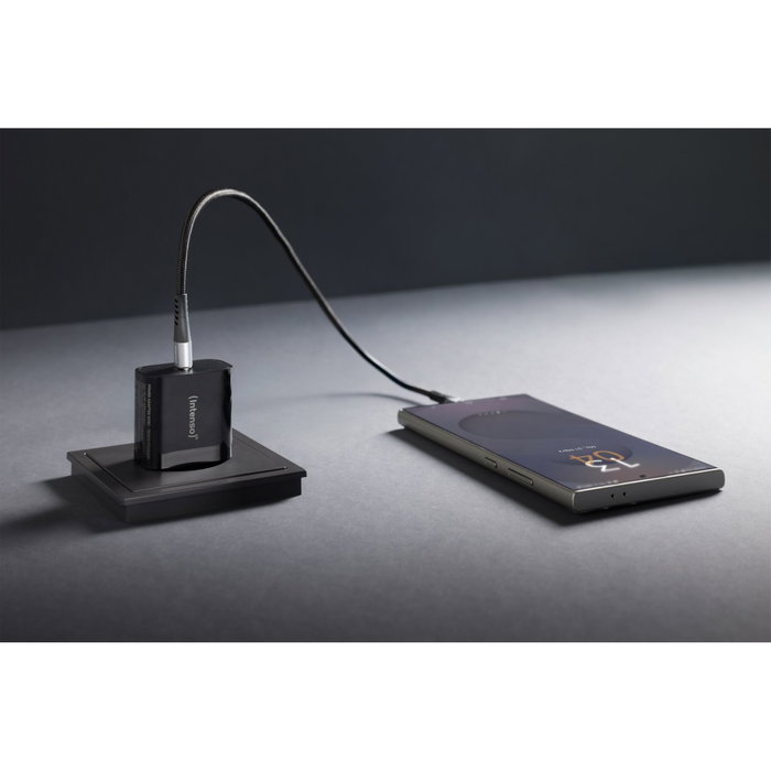 Intenso Intenso Power Adapter W20C noir 1x USB-C 20W Intenso Intenso Power Adapter W20C noir 1x USB-C 20W