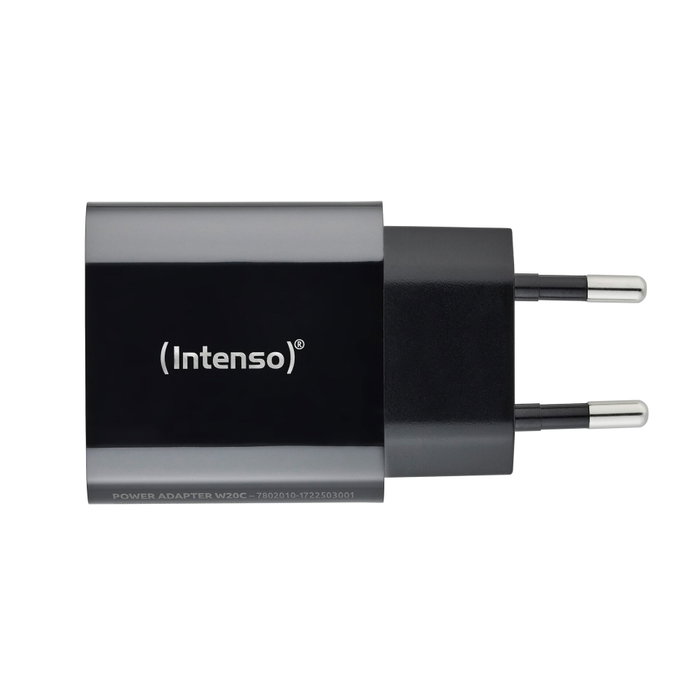 Intenso Intenso Power Adapter W20C noir 1x USB-C 20W Intenso Intenso Power Adapter W20C noir 1x USB-C 20W