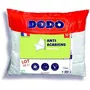 Dodo Lot de 2 oreillers anti-acariens 50 x 70 cm Blanc, 100% Polyester fibre creuse siliconée Volupt'Air, moelleux, lavable