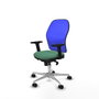 Piqueras y Crespo Chaise de Bureau 2D086N0 Vert émeraude