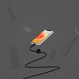 Belkin Flex Lightning/USB-A 1m, Noir