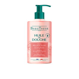 Beauterra Huile de douche IRIS & MUSC BLANC 750 ml