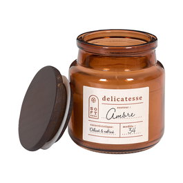 Home Deco Factory Bougie Parfumée en Pot de Verre