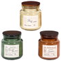 Home Deco Factory Bougie Parfumée en Pot de Verre