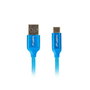 Lanberg Câble USB A vers USB C 2.0, 1,8 m, Bleu