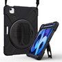 eSTUFF Coque de protection intégrale CHICAGO Full Body Defender pour iPad Pro 11 2022/2021/2020/2018 et iPad Air 5/4 10.9 2022/2020 avec protège-écran - Noir
