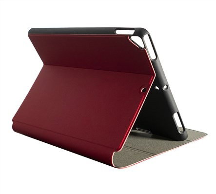 ELBE FU-005 Funda pour iPad 10.2" 2020 - Étui Protecteur Rouge Diamant Compatible Apple Pencil