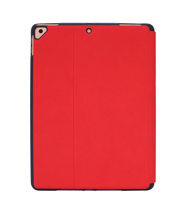 ELBE FU-005 Funda pour iPad 10.2" 2020 - Étui Protecteur Rouge Diamant Compatible Apple Pencil