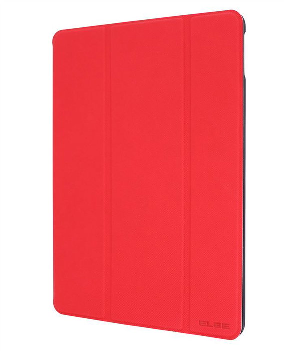 ELBE FU-005 Funda pour iPad 10.2" 2020 - Étui Protecteur Rouge Diamant Compatible Apple Pencil