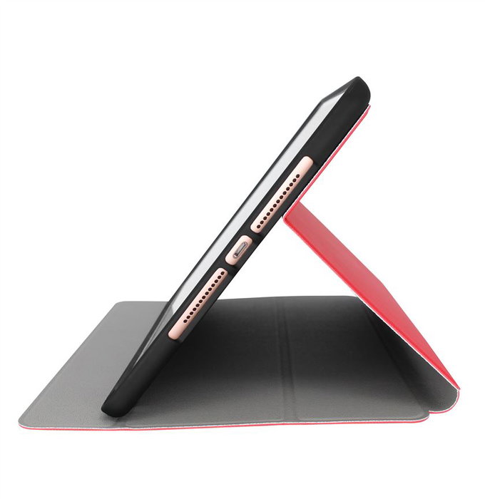 ELBE FU-005 Funda pour iPad 10.2" 2020 - Étui Protecteur Rouge Diamant Compatible Apple Pencil