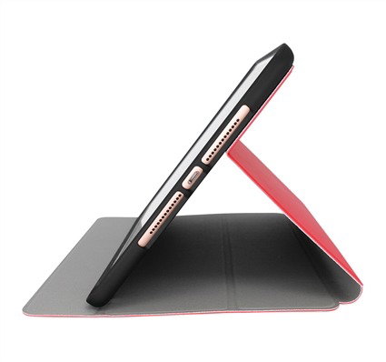 ELBE FU-005 Funda pour iPad 10.2" 2020 - Étui Protecteur Rouge Diamant Compatible Apple Pencil