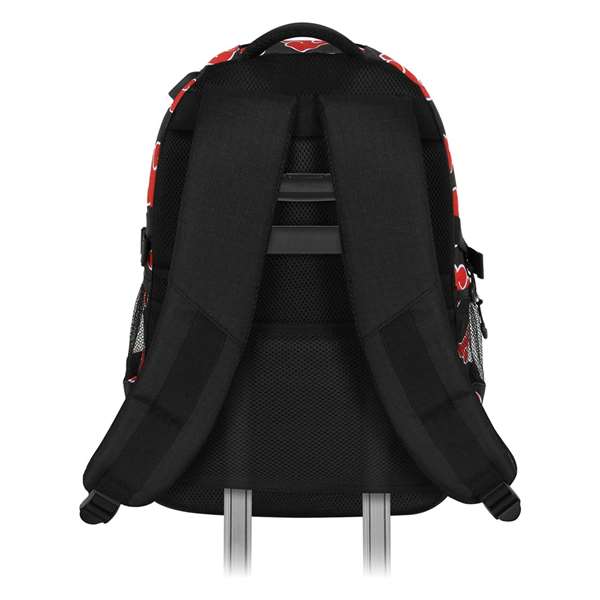 Karactermania Mochila Naruto Run - Sac à dos de grande capacité 44x34x21 cm en Ripstop avec port USB et dos ventilé